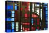 Stained Glass in Saint Michel Du Havre Church, Le Havre, Normandy, France, Europe-Richard Cummins-Stretched Canvas