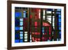 Stained Glass in Saint Michel Du Havre Church, Le Havre, Normandy, France, Europe-Richard Cummins-Framed Photographic Print