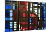 Stained Glass in Saint Michel Du Havre Church, Le Havre, Normandy, France, Europe-Richard Cummins-Mounted Photographic Print