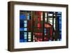 Stained Glass in Saint Michel Du Havre Church, Le Havre, Normandy, France, Europe-Richard Cummins-Framed Photographic Print