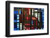 Stained Glass in Saint Michel Du Havre Church, Le Havre, Normandy, France, Europe-Richard Cummins-Framed Photographic Print