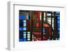 Stained Glass in Saint Michel Du Havre Church, Le Havre, Normandy, France, Europe-Richard Cummins-Framed Photographic Print