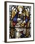 Stained Glass in St. George Anglican Cathedral, Jerusalem, Israel, Middle East-null-Framed Photographic Print