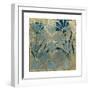 Stained Glass Indigo II-Megan Meagher-Framed Art Print