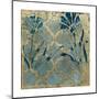 Stained Glass Indigo II-Megan Meagher-Mounted Art Print