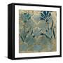 Stained Glass Indigo II-Megan Meagher-Framed Stretched Canvas