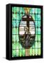 Stained Glass IV-Kathy Mahan-Framed Stretched Canvas