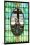 Stained Glass IV-Kathy Mahan-Mounted Photographic Print