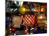 Stained Glass Lamp Vendor in Spice Market, Istanbul, Turkey-Darrell Gulin-Mounted Photographic Print