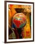 Stained Glass Lamp Vendor in Spice Market, Istanbul, Turkey-Darrell Gulin-Framed Photographic Print