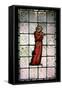 Stained Glass, Minstrel, 1882-1884-William Morris-Framed Stretched Canvas