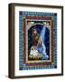 Stained Glass Nativity-Sheila Lee-Framed Giclee Print