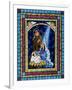 Stained Glass Nativity-Sheila Lee-Framed Giclee Print