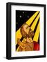 Stained glass of Abraham, Lome, Togo-Godong-Framed Photographic Print
