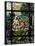 Stained Glass of Adam and Eve in the Garden of Eden, Vienna, Austria, Europe-Godong-Framed Photographic Print