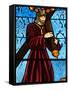 Stained Glass of Jesus Carrying His Cross, San Jeronimo's Church, Madrid, Spain, Europe-Godong-Framed Stretched Canvas