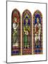 Stained Glass of Moses, King David and Isaiah, Bourges Cathedral, 13th Century-Lemercier-Mounted Giclee Print