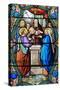 Stained glass of Presentation of Jesus Christ at the Temple, Shrine of Our Lady of La Salette-Godong-Stretched Canvas