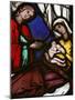 Stained Glass of the Birth of Isaac, Son of Abraham and Sarah, Klosterneuburg, Austria, Europe-Godong-Mounted Photographic Print