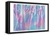 Stained Glass Trees-Beverly Dyer-Framed Stretched Canvas