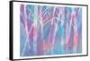 Stained Glass Trees-Beverly Dyer-Framed Stretched Canvas