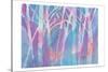 Stained Glass Trees-Beverly Dyer-Stretched Canvas