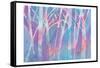 Stained Glass Trees-Beverly Dyer-Framed Stretched Canvas