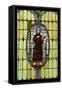 Stained Glass VI-Kathy Mahan-Framed Stretched Canvas