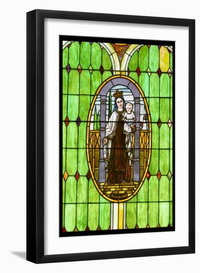 Stained Glass VII-Kathy Mahan-Framed Photographic Print