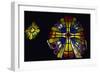 Stained Glass Window. 19th Century. Crypt of the Colonia Guell by Antonio Gaudi (1852-1926). Spain-Antonio Gaudi-Framed Photographic Print