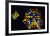 Stained Glass Window. 19th Century. Crypt of the Colonia Guell by Antonio Gaudi (1852-1926). Spain-Antonio Gaudi-Framed Photographic Print