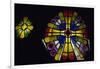 Stained Glass Window. 19th Century. Crypt of the Colonia Guell by Antonio Gaudi (1852-1926). Spain-Antonio Gaudi-Framed Photographic Print