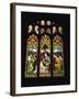 Stained Glass Window at Stoke by Nayland Church in Constable Country, Suffolk, England, UK-Robert Francis-Framed Photographic Print