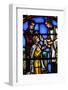 Stained Glass Window Depicting Holy Communion-Godong-Framed Photographic Print