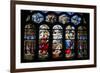 Stained Glass Window Depicting the Nativity, St. Eustache Church, Paris, France, Europe-Godong-Framed Photographic Print