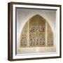 Stained Glass Window Design, 1869-Henry Hughes-Framed Giclee Print