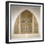 Stained Glass Window Design, 1869-Henry Hughes-Framed Giclee Print