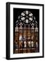 Stained-Glass Window from Brabantine Gothic Style, St Michael and St Gudula Cathedral, Belgium-null-Framed Giclee Print