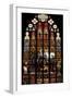 Stained-Glass Window from Brabantine Gothic Style, St Michael and St Gudula Cathedral, Belgium-null-Framed Giclee Print