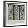 Stained-Glass Window Given by the Queen to the English Church at Grasse-null-Framed Giclee Print