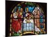Stained Glass Window in Holy Trinity Cathedral, Addis Ababa, Ethiopia-Gavin Hellier-Mounted Photographic Print