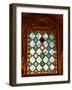 Stained Glass Window in Merlana Museum, Konya City, Turkey-Joe Restuccia III-Framed Photographic Print