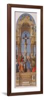 Stained Glass Window in St Paul's Cathedral, London, 1868-null-Framed Giclee Print