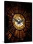 Stained Glass Window in St. Peter's Basilica of Holy Spirit Dove Symbol, Vatican, Rome, Italy-Godong-Stretched Canvas