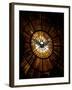 Stained Glass Window in St. Peter's Basilica of Holy Spirit Dove Symbol, Vatican, Rome, Italy-Godong-Framed Photographic Print