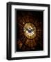 Stained Glass Window in St. Peter's Basilica of Holy Spirit Dove Symbol, Vatican, Rome, Italy-Godong-Framed Premium Photographic Print