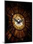 Stained Glass Window in St. Peter's Basilica of Holy Spirit Dove Symbol, Vatican, Rome, Italy-Godong-Mounted Premium Photographic Print