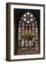 Stained Glass Window of Cathedral of St Michael and St Gudula Cathedral-null-Framed Giclee Print