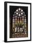 Stained Glass Window of Cathedral of St Michael and St Gudula Cathedral-null-Framed Giclee Print