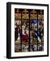Stained Glass Window of the Visit of the Magi, St. Gatien Cathedral, Tours, Indre-Et-Loire-Godong-Framed Photographic Print